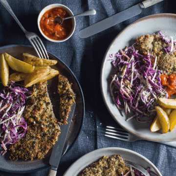 Nauta snitzel í raspi